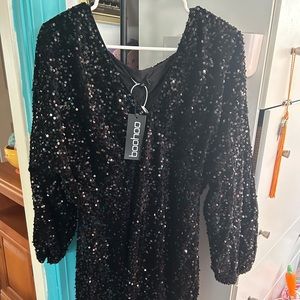 New with tags sparkly black dress